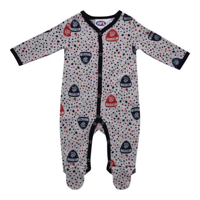 AFL Melbourne Demons Baby Coverall