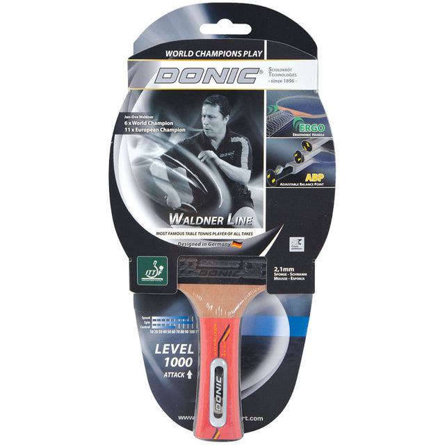 Donic Schildkrot Waldner Line Level 1000 Table Tennis Bat