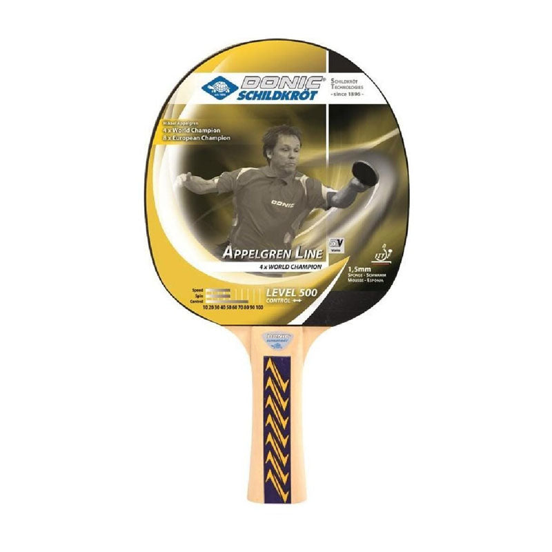 Donic Schildkrot Appelgren Line Level 500 Table Tennis Bat