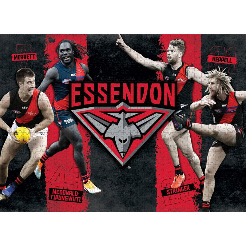 Essendon Bombers 1000 Piece Jigsaw Puzzle