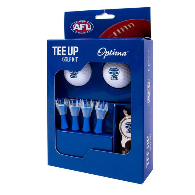 GEELONG GOLF 2BALL TEE UP KIT GIFT PACK