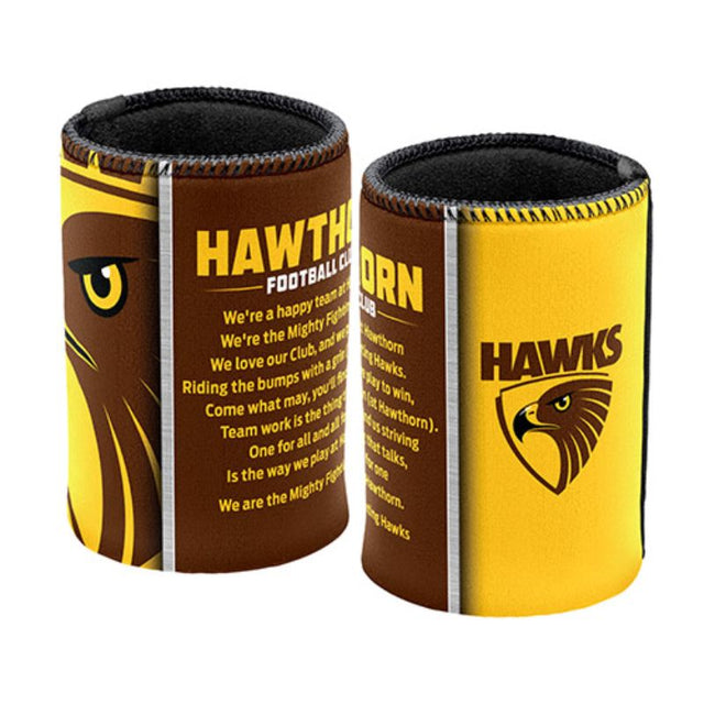 AFL SONG CAN COOLER HAWTHORN HAWKS
