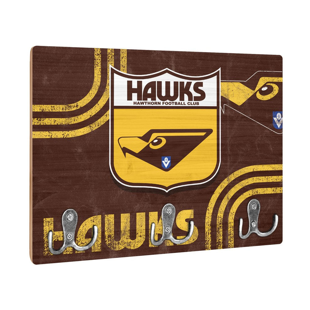 AFL Hawtorn Hawks Key Rack
