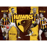 AFL Hawthorn Hawks 1000 Piece Jigsaw Puzzle