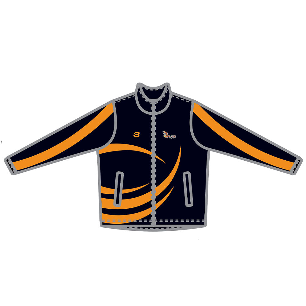Adults Long Sleeve Presentation Jacket Ballarat Blaze Hockey