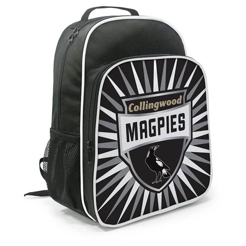 BURLEY AFL COLLINGWOOD MAGPIES KIDS SHIELD BACKPACK