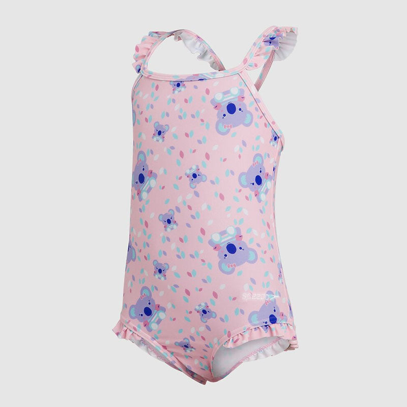 Speedo Girls Toddler Koko Koala Allover Thinstrap