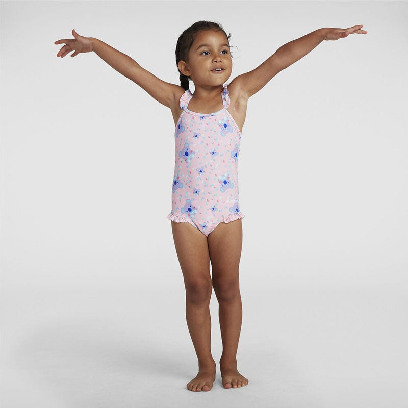 Speedo Girls Toddler Koko Koala Allover Thinstrap