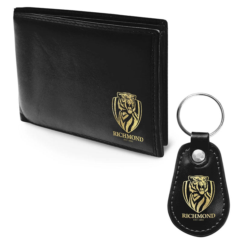 AFL Richmond Wallet and Keyring Gift Pack