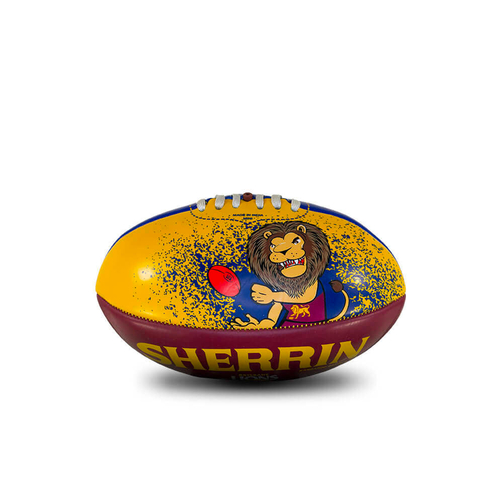 Sherrin AFL Brisbane Lions Softie Football