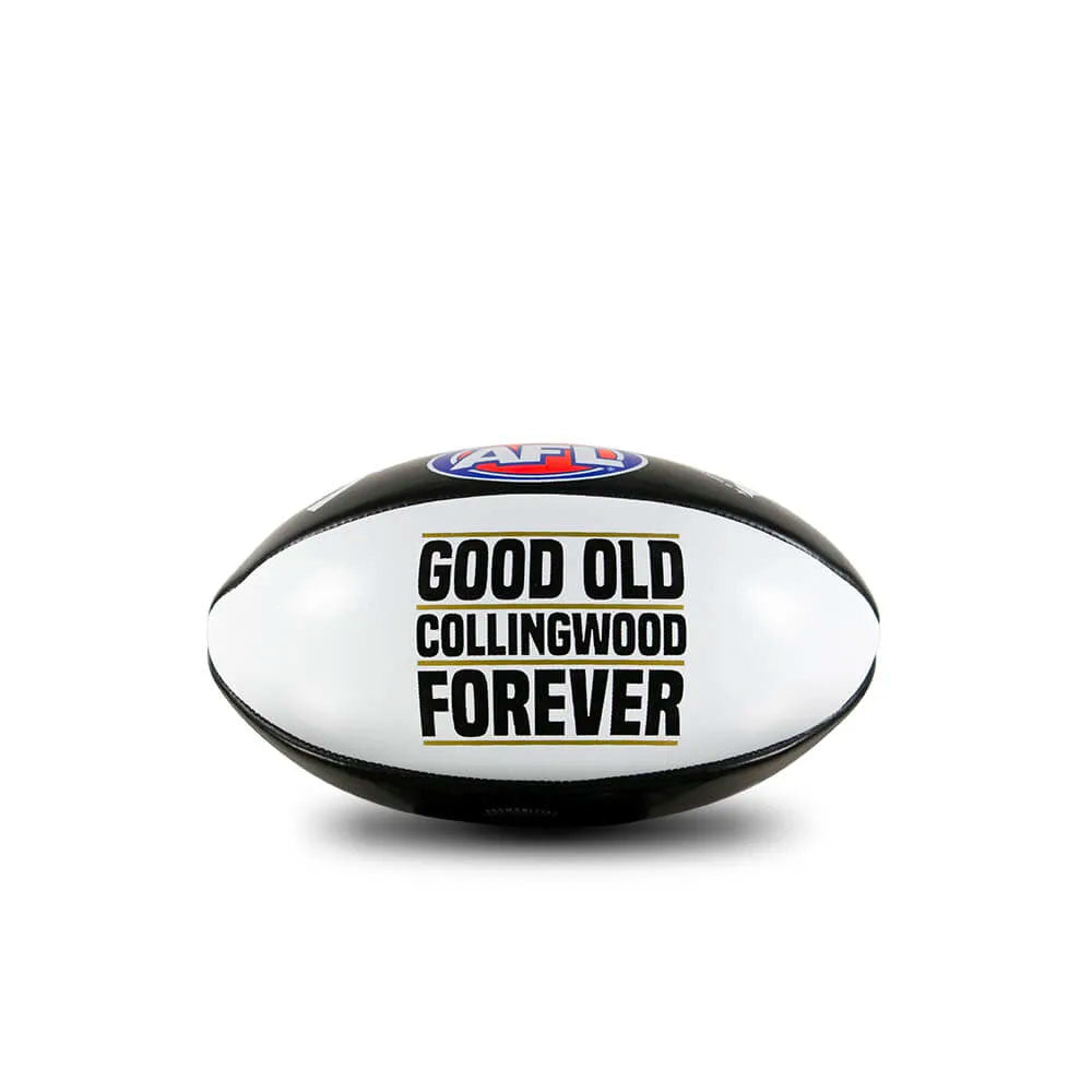 Sherrin AFL Collingwood Magpies Softie Football