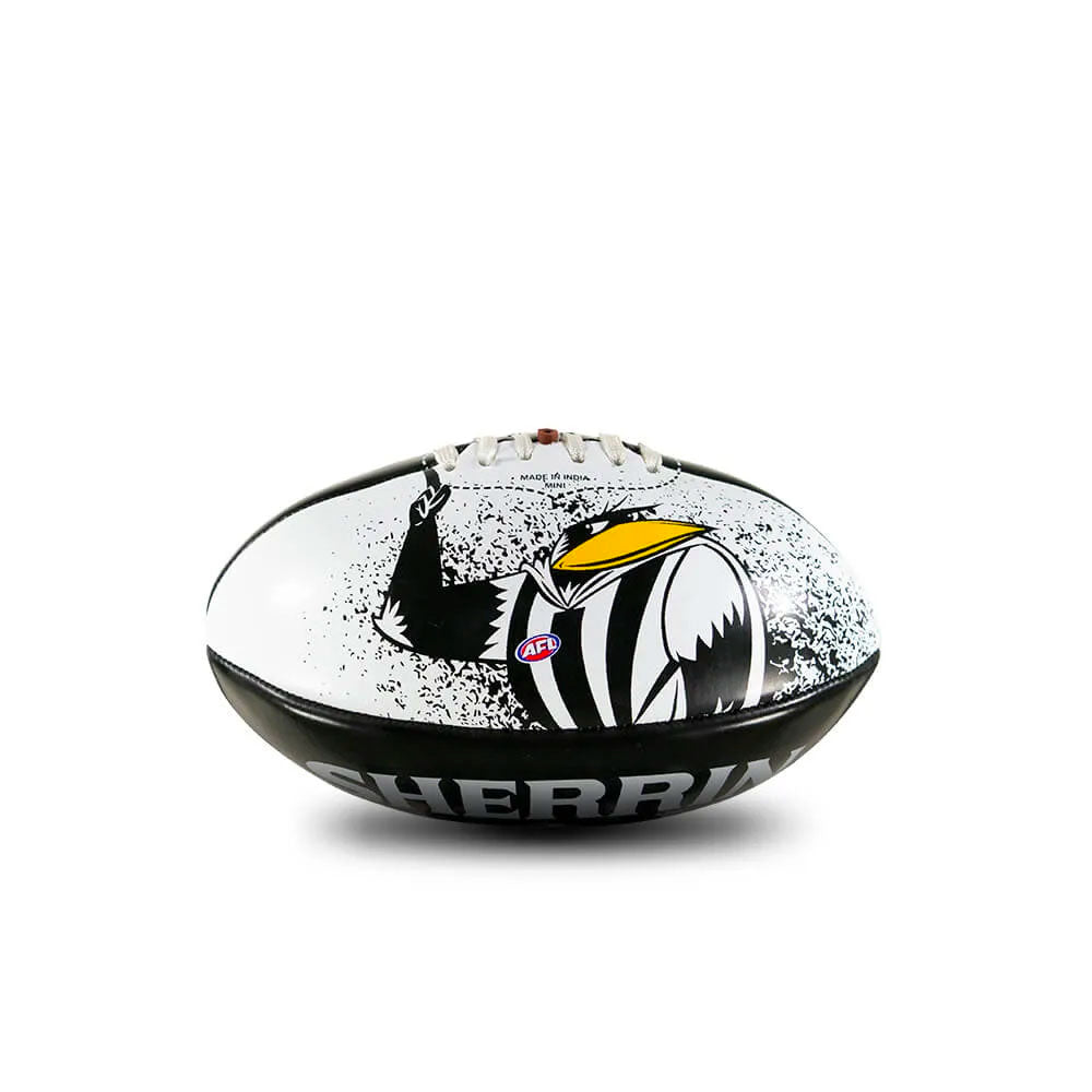 Sherrin AFL Collingwood Magpies Softie Football