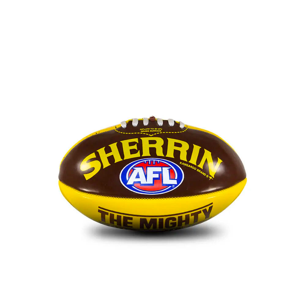 Sherrin AFL Hawthorn Hawks Softies Football