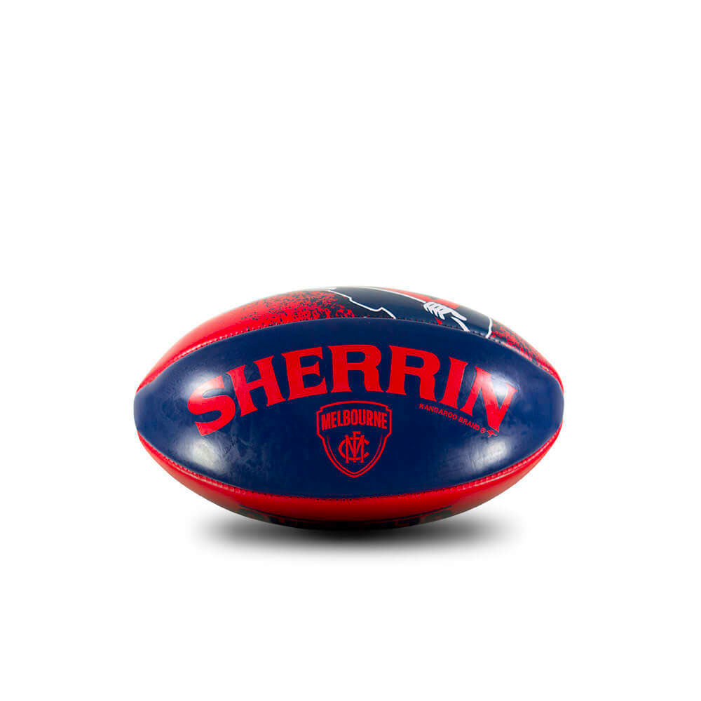 Sherrin AFL Melbourne Demons Softie Football