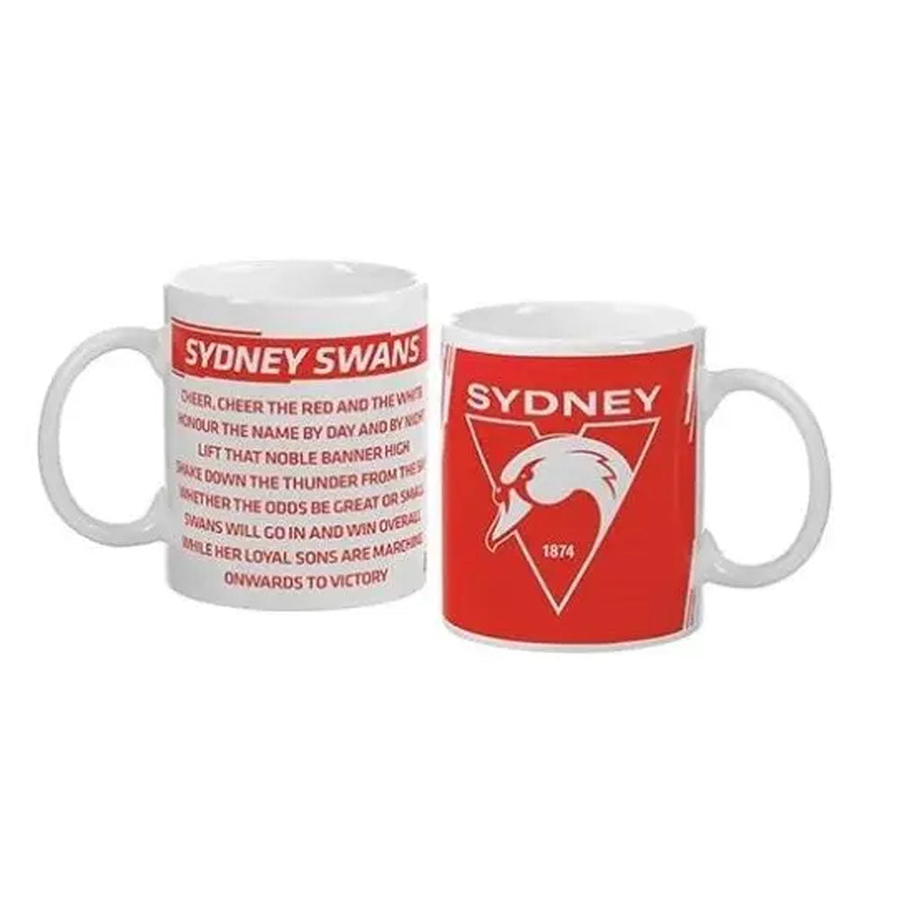 AFL Sydney Swans Team Song Coffee Mug