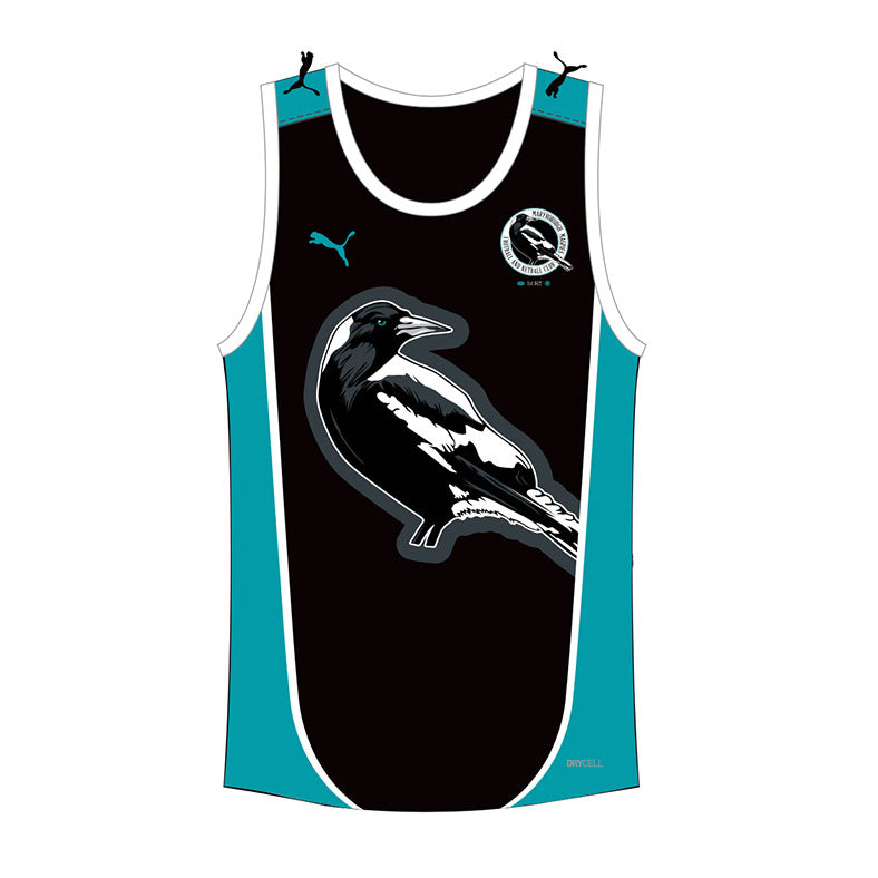 Adult Training Singlet Maryborough Magpies FNC
