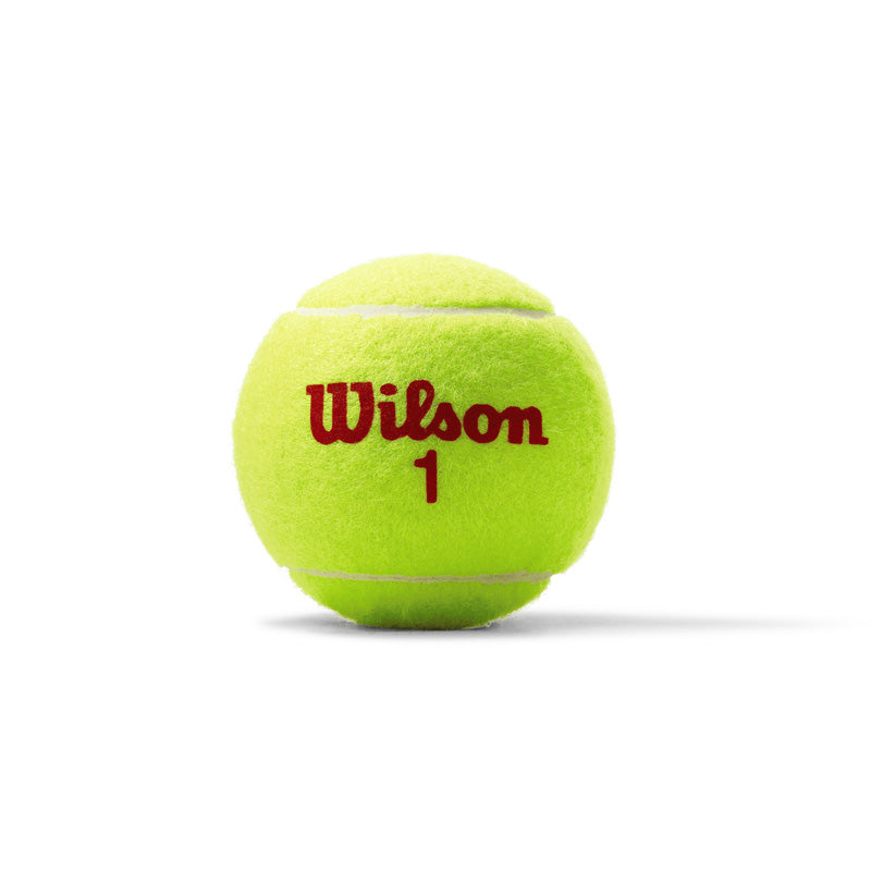 WILSON US OPEN RED TOURNAMENT 3 BALL CAN